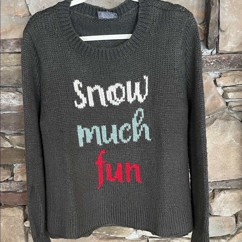 Wooden Ships sweater